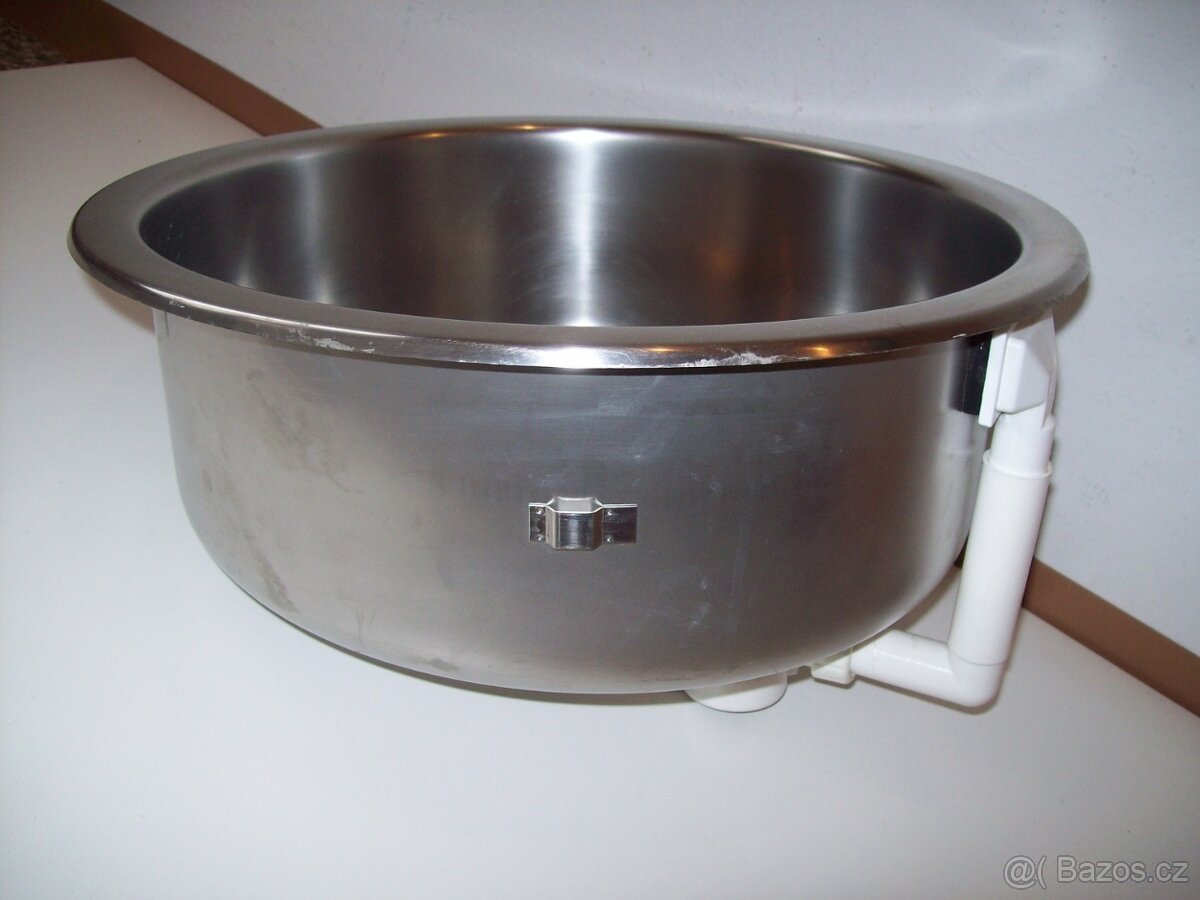 Dřez kulatý nerezový - 2