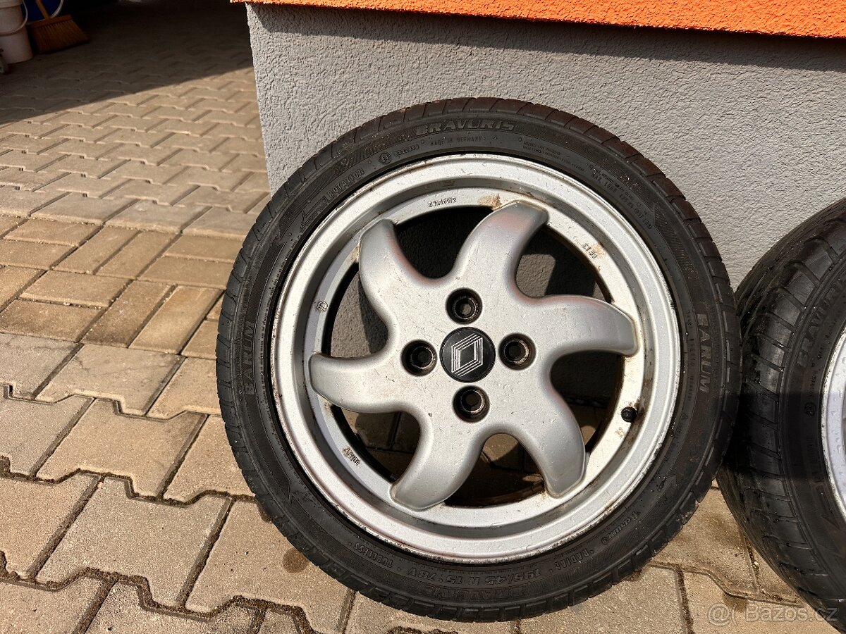 ALU kola Renault 4x100 r15 - 2