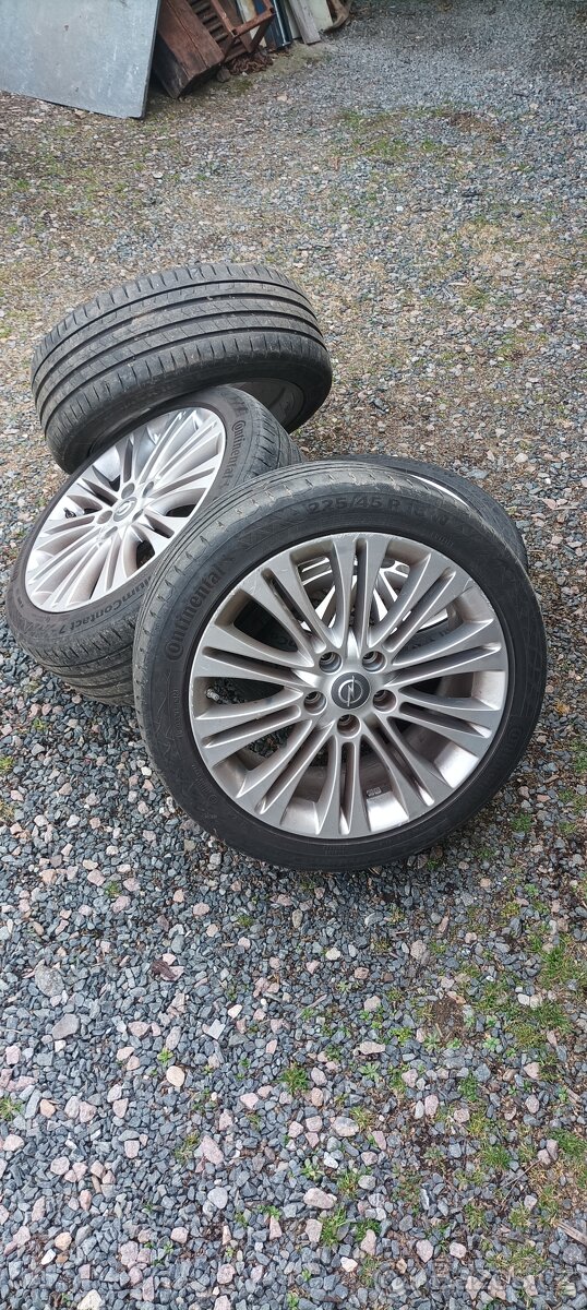 Opel Astra J originál ALU R 18 - 2