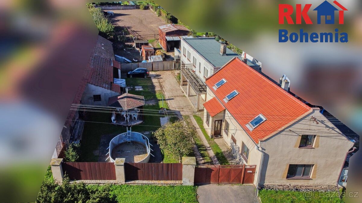 Nabízím k prodeji 2 rodinné domy s velkým pozemkem v obci By - 2