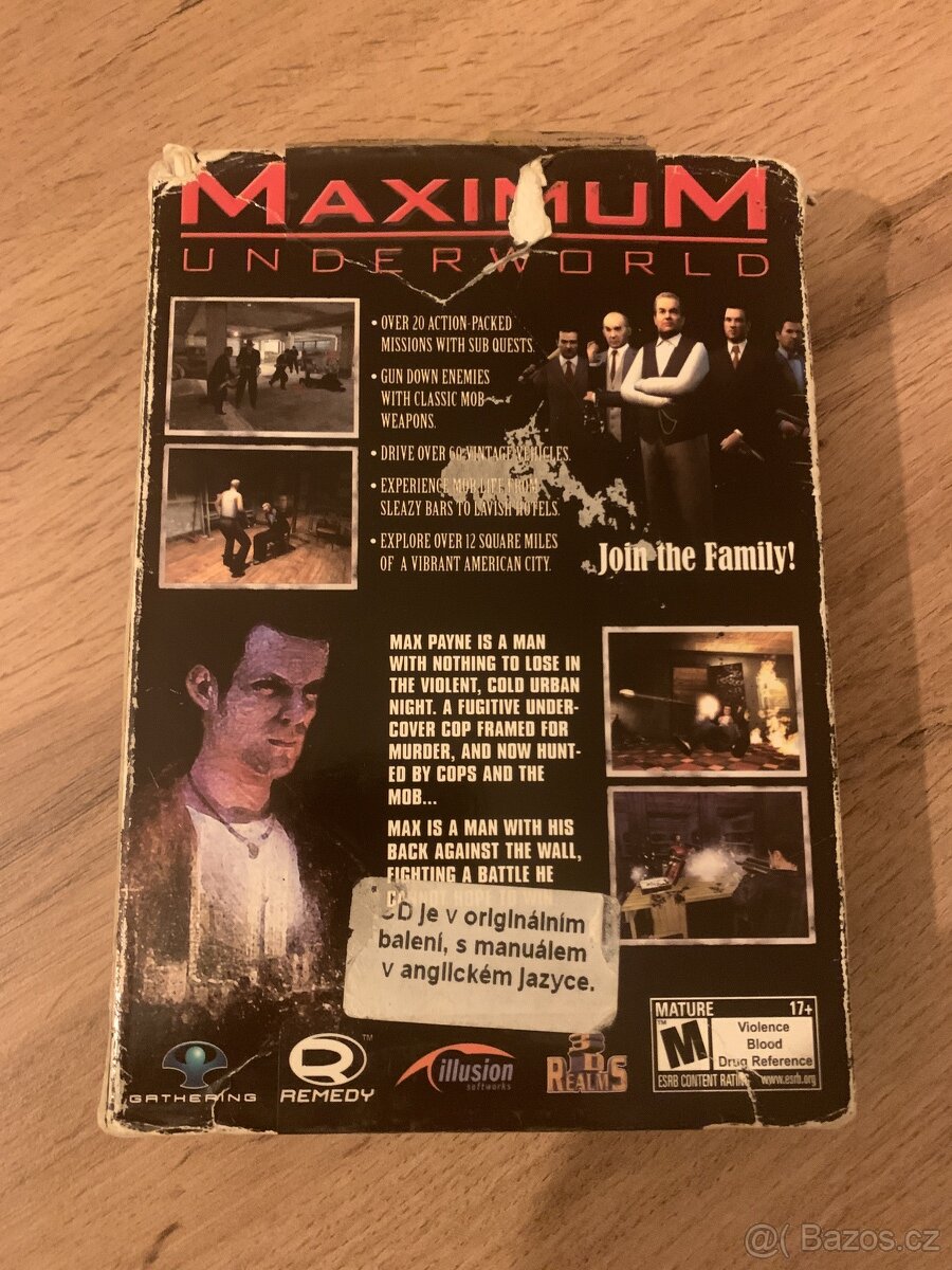 Big box Mafia 1 / Max Payne 1 - 2