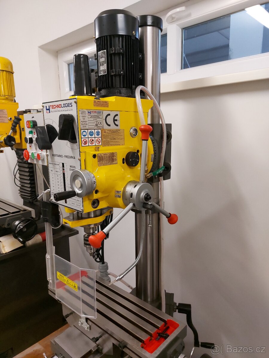 Sloupová vrtačka Technologis BPC 40 , BPS vrtačko frézka - 2