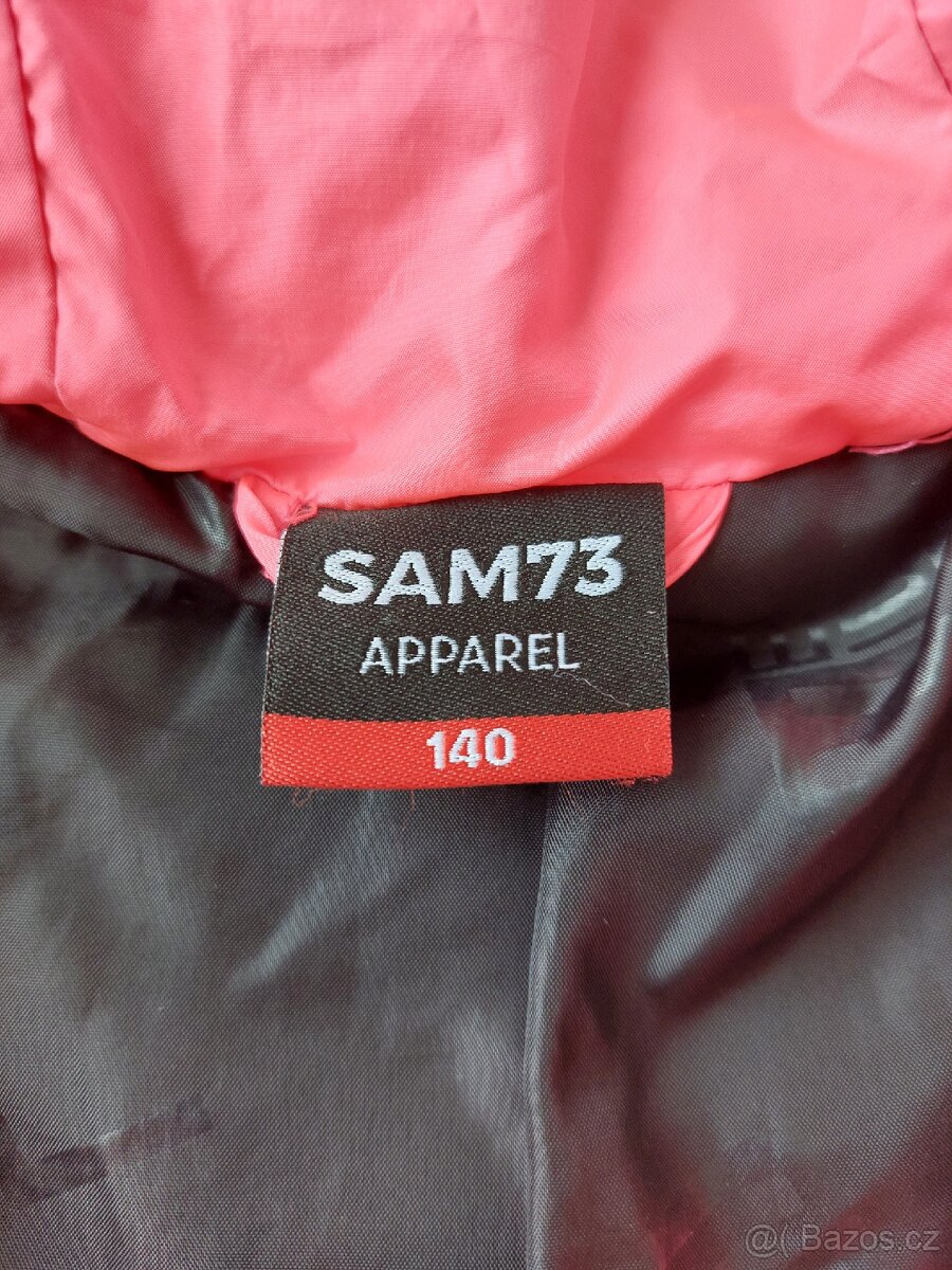Dívčí podzimní bunda SAM73 vel. 140 - 2