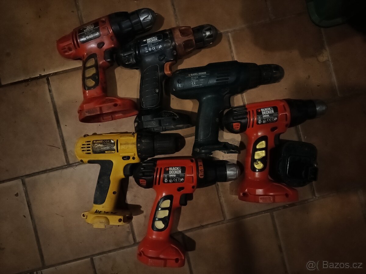 Aku vrtačky 12v a 18v NAREX Makita DeWalt - 2