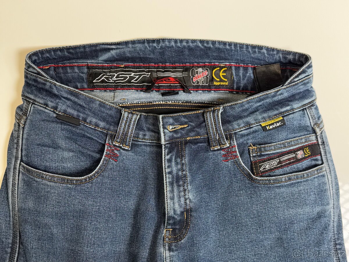Jeansy RST 2327 X Kevlar Tech Pro CE Dark Blue – jako nové - 2