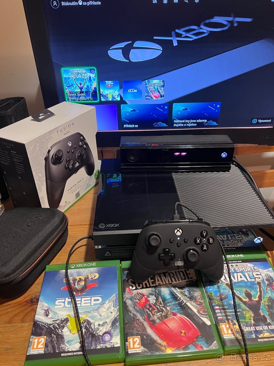 Xbox ONE + Kinect + 3 hry a PRO ovladač - 2
