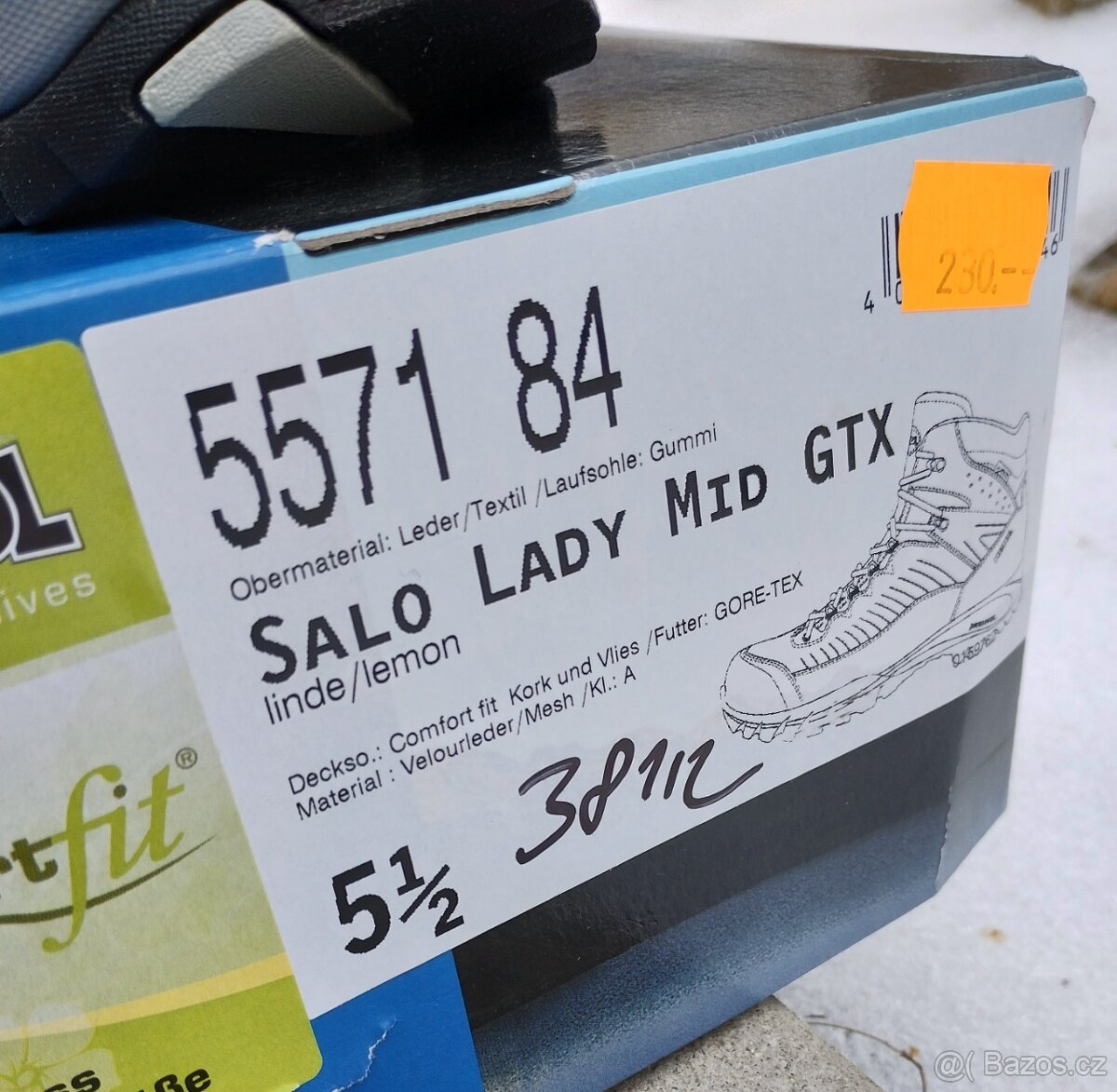 Meindl SALO Lady Mid GTX vel.UK4/EUR37 a UK5,5/38,5 - 2