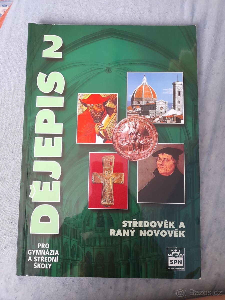 Prodám středoškolské učebnice (chemie, fyzika, zeměpis, děje - 2