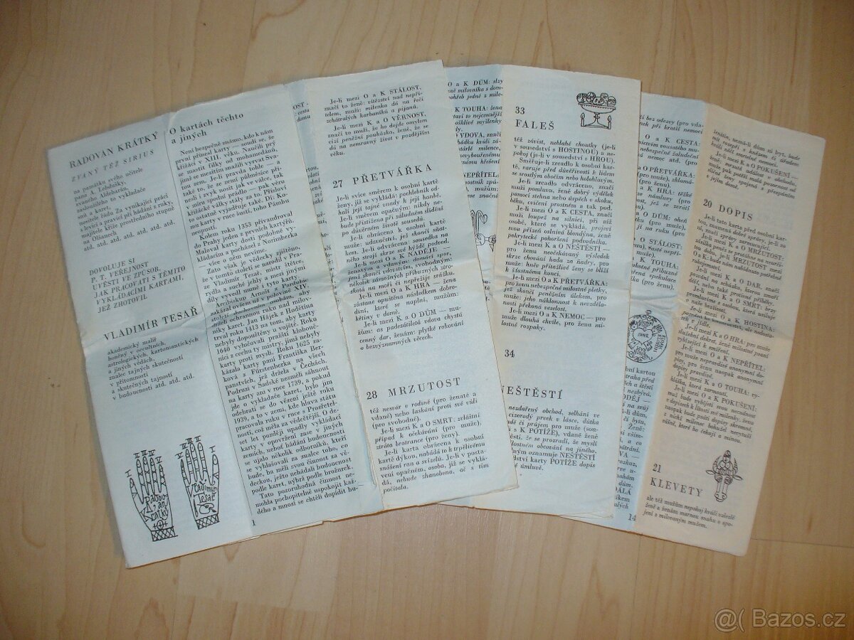 Vykládací karty - 2