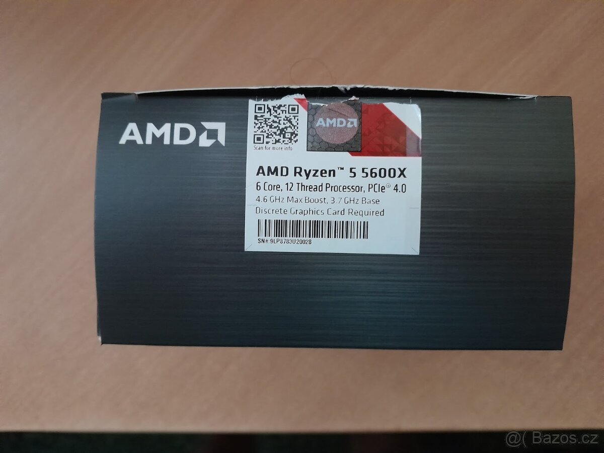 AMD RYZEN 5600X ORIGINÁLNÍ KRABIČKA IHNED K PRODEJI - 2