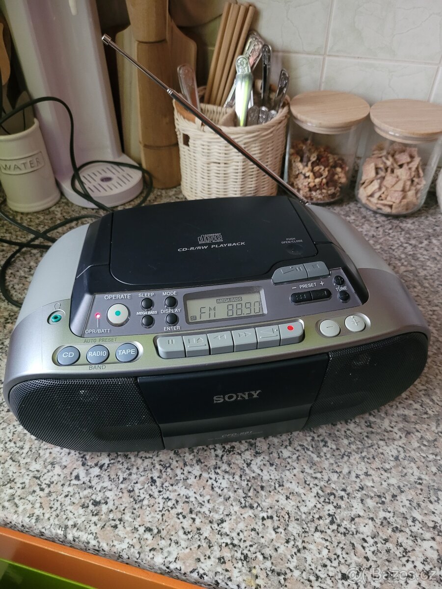 Rádio přehrávač SFD-S01 zn. Sony - 2