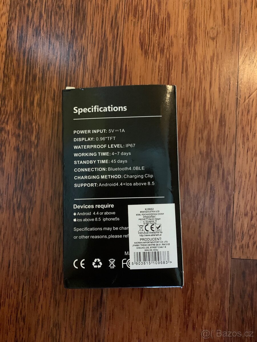 M4 Smart Bracelet – chytrý náramek (nový) - 2