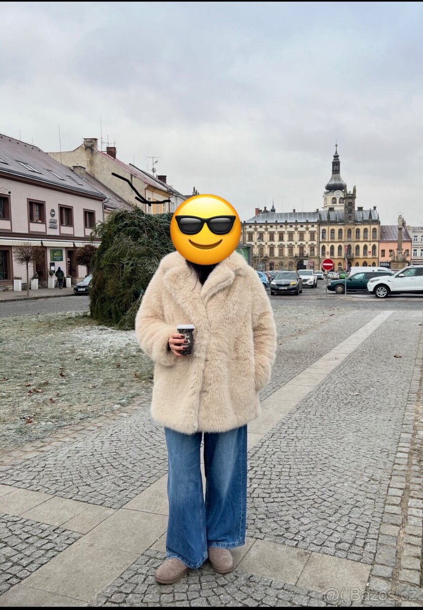 Prodám dámský kabát / kožíšek Mohito - 2