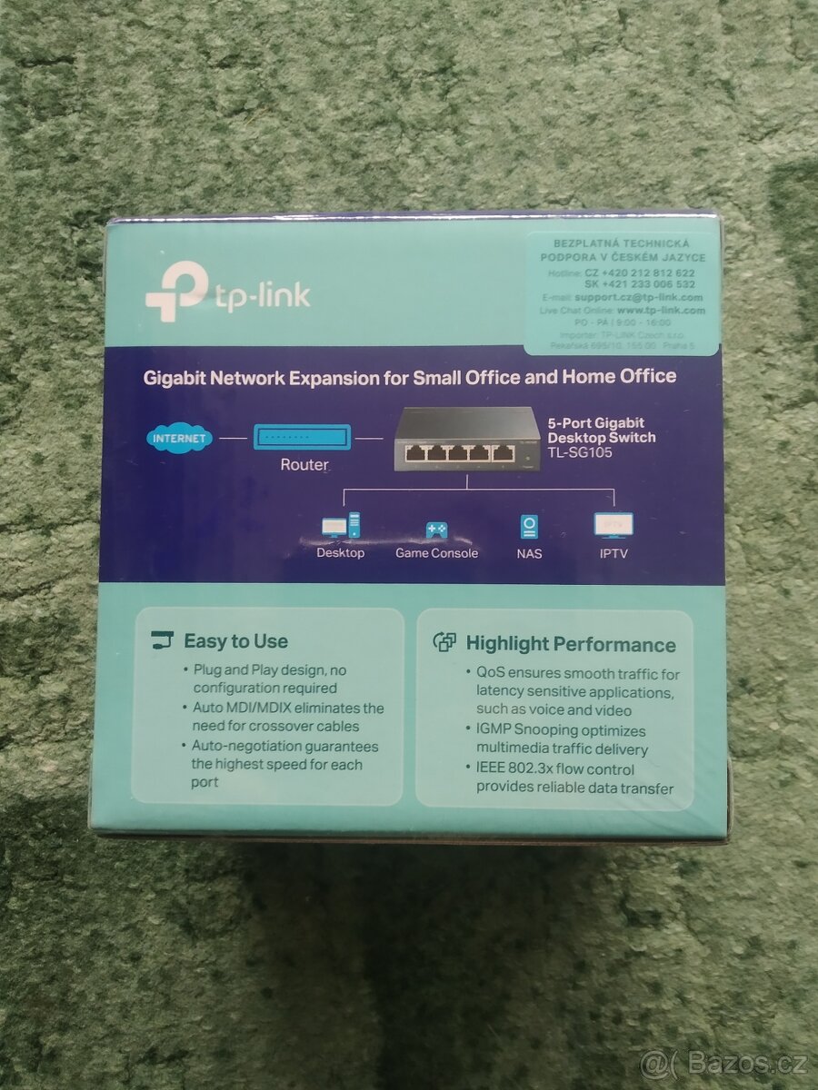 Prodám nový switch TP-Link TL-SG105 - 2