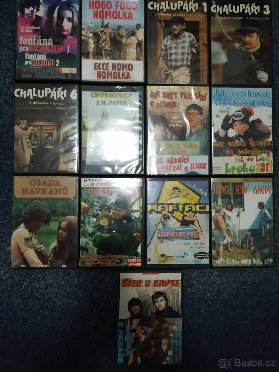 DVD original české seriály a trilogie - 2