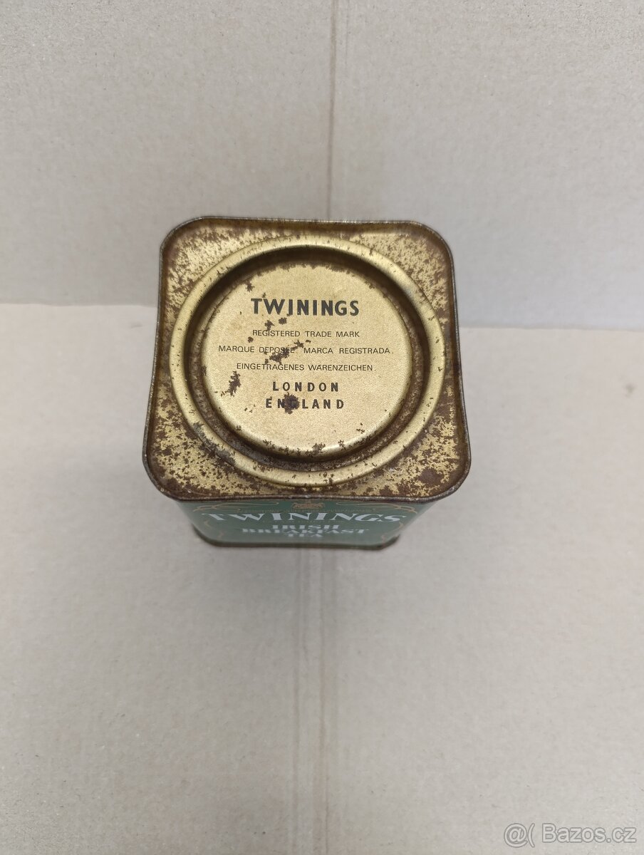 Retro sběratelská plechovka od čaje - 2