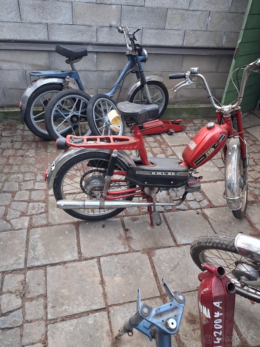 Mopedy Sachs a ruzne dily - 2