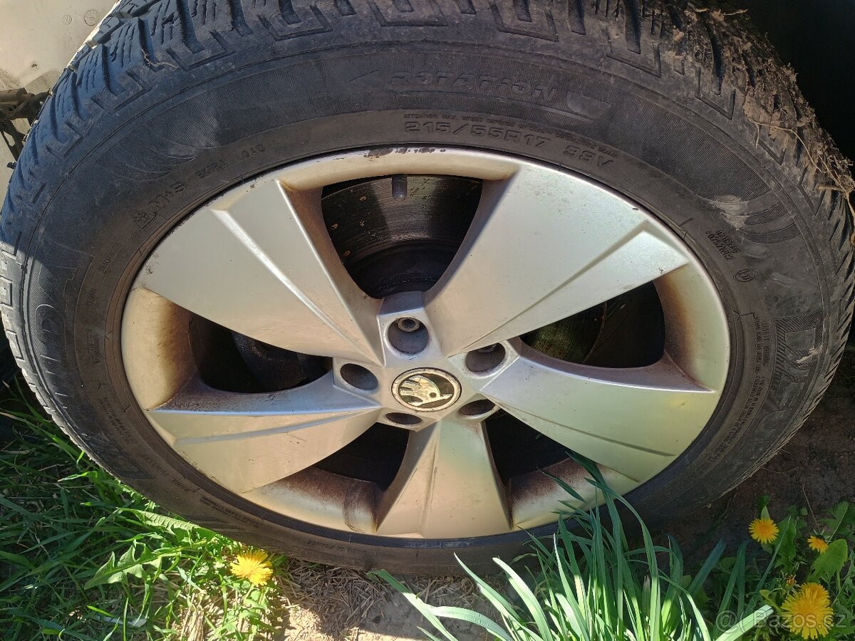 Prodám ALU kola R17 5x112 - 2