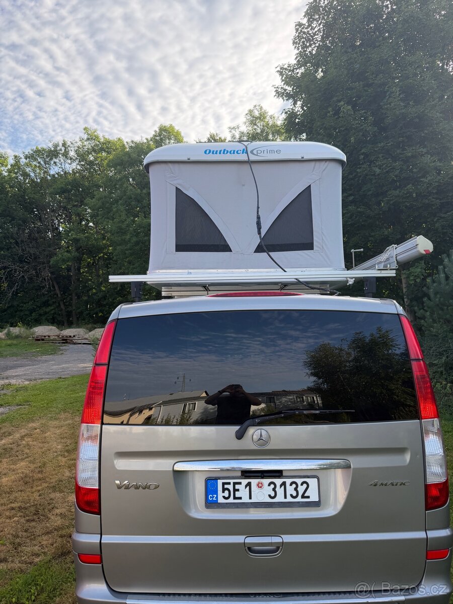 Střešni stan na auto. - 2