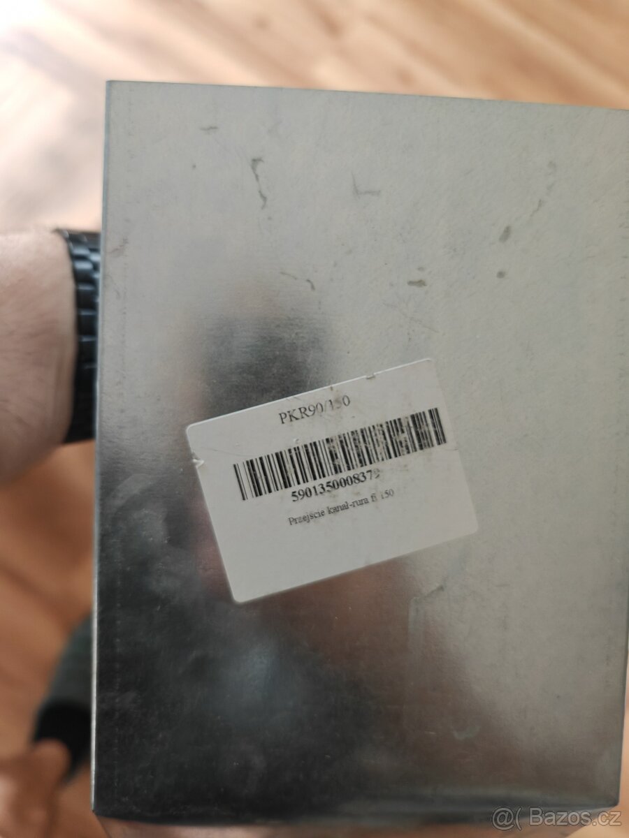 Přechodka vzduchotechnická - kruh na obdélník - 2