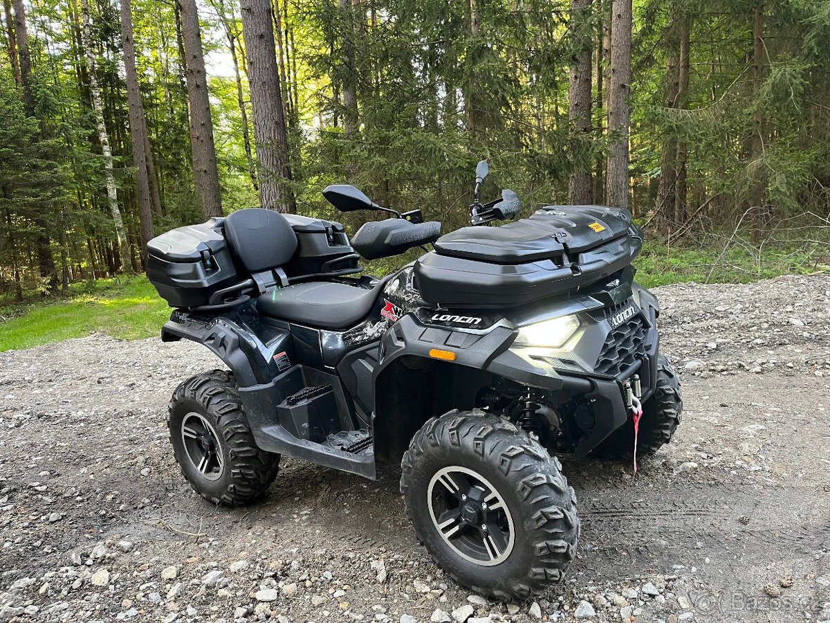 Čtyřkolka LONCIN XWOLF 550L EPS, DPH, 05/2024