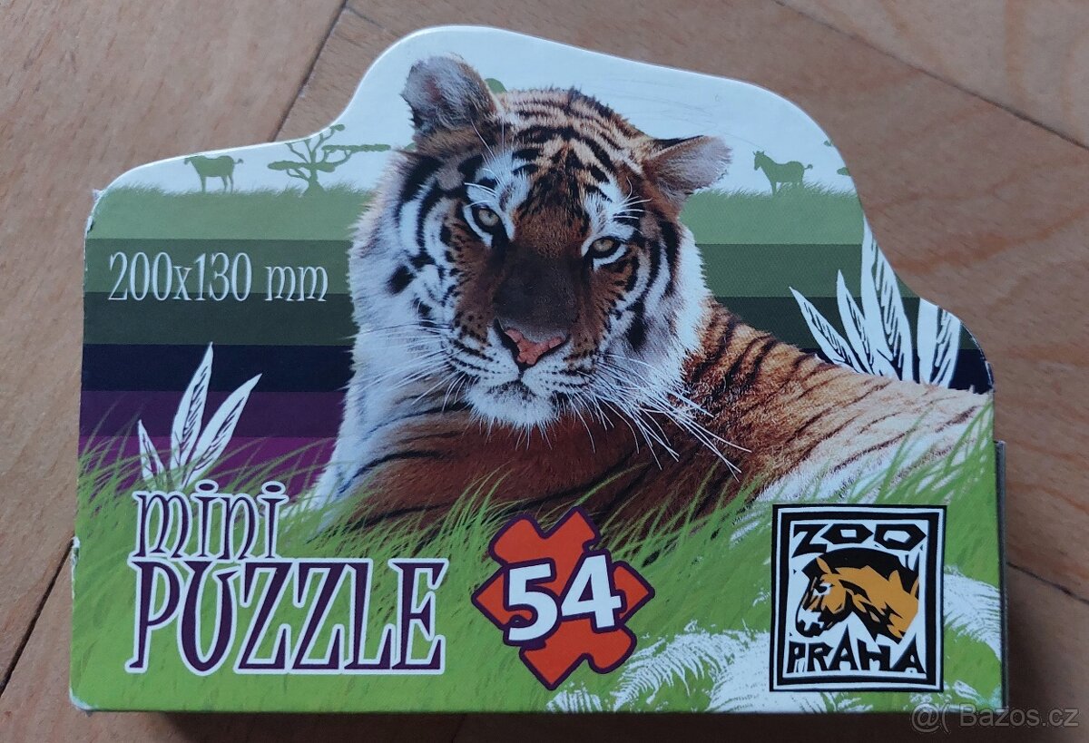 Puzzle zvířata 3x - 2