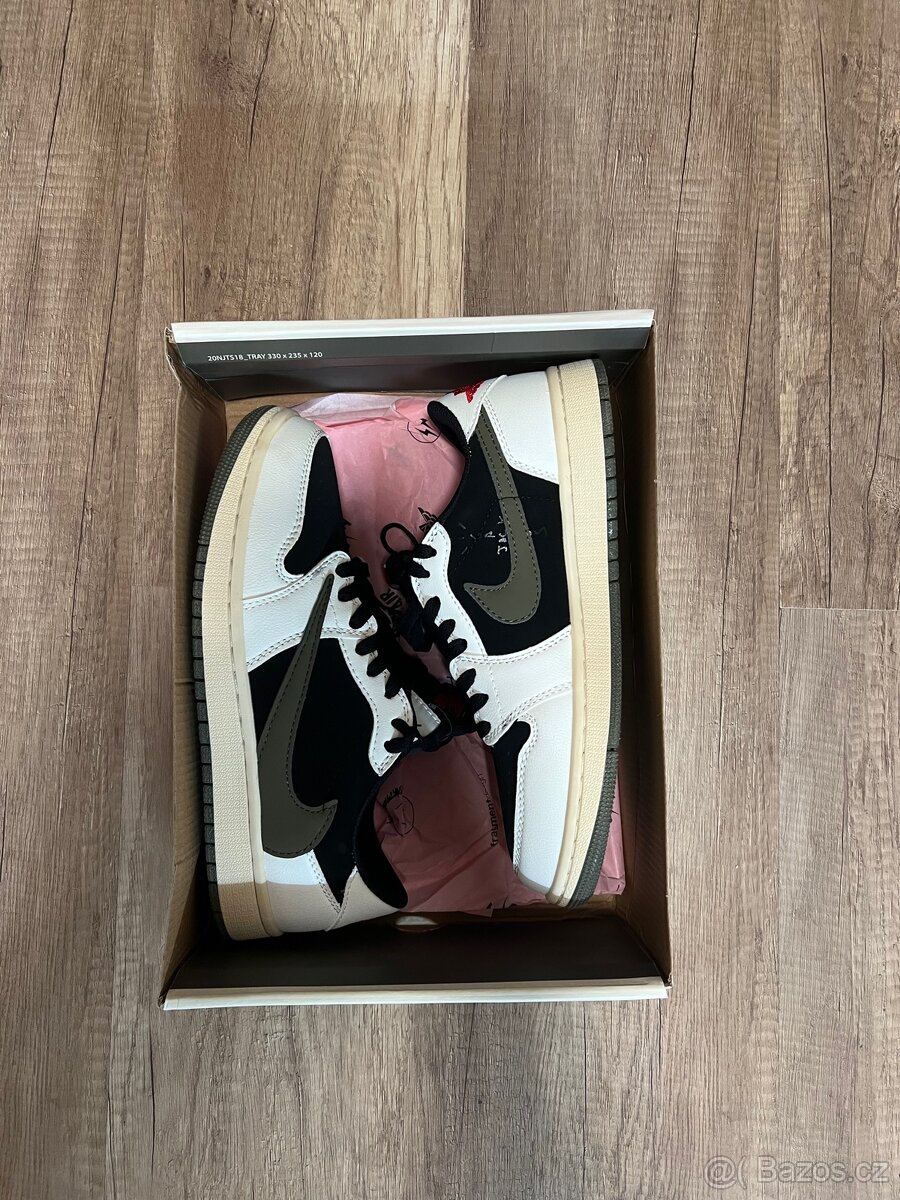 Nike Dunk Air Jordan 1 Low Travis Scott Olive - 2