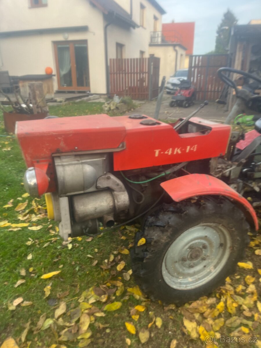 T 4K 14 MALOTRAKTOR TK4 S VALNIKEM TOP STAV - 2