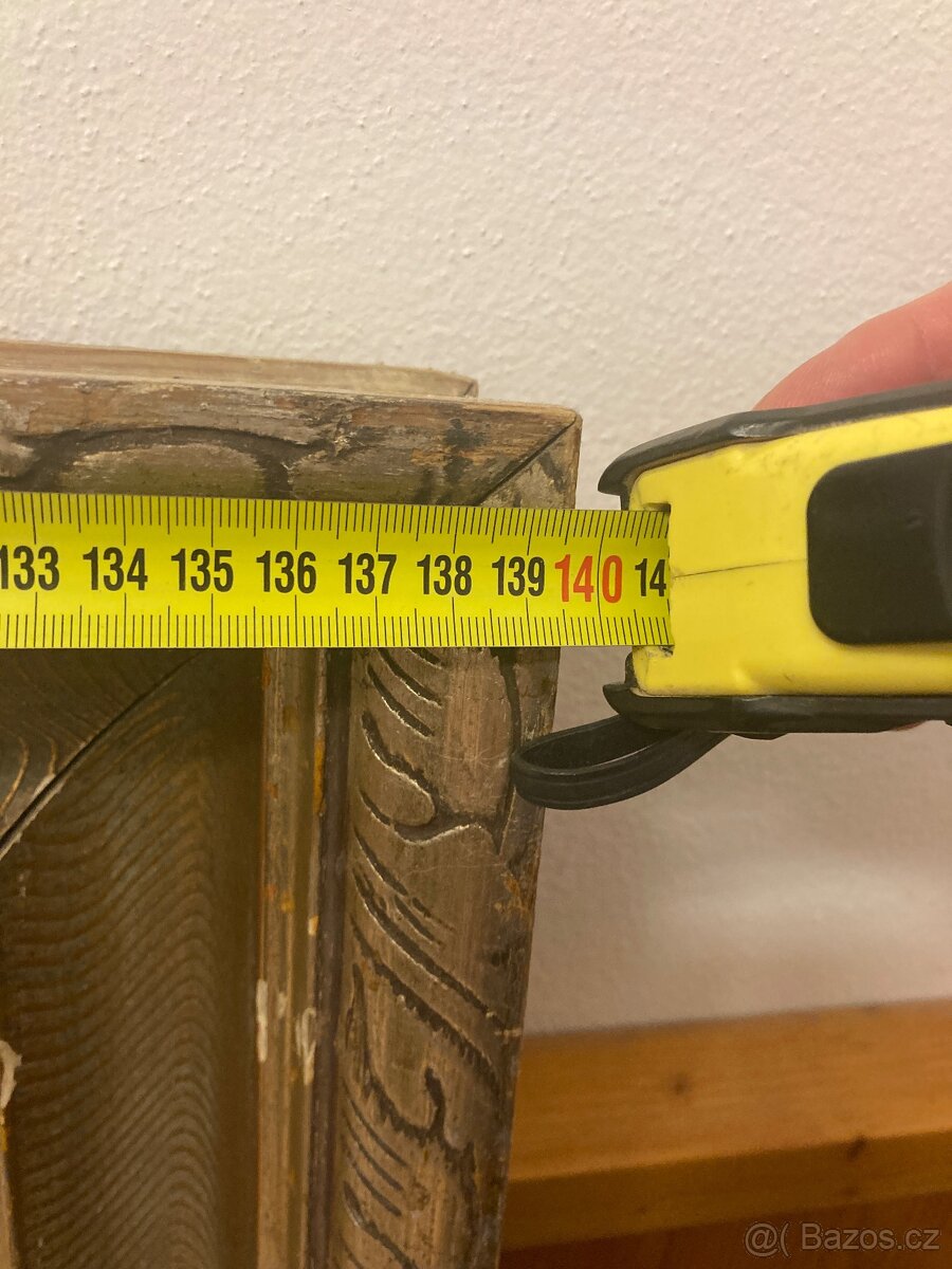 Obraz chaty v lese 120x105 cm Plecháč Prosecký František - 2