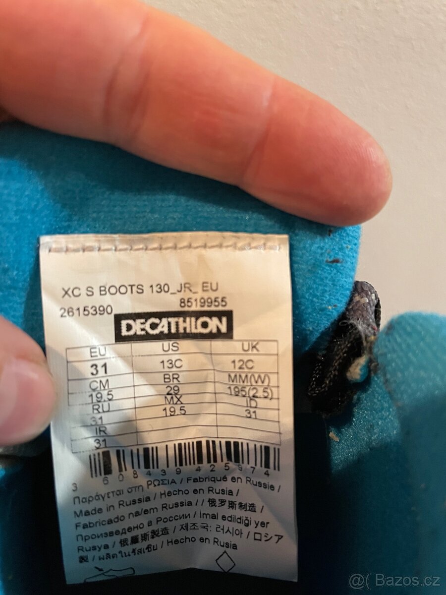 Dětské boty na běžky typ NN, cel. 31 - 2