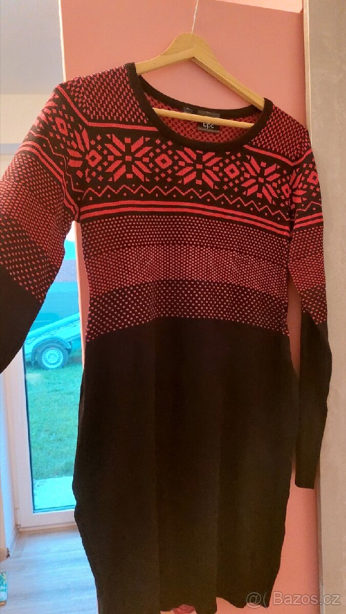 Těhotenské svetrové šaty a kojicí svetr nové bonprix 36 38 - 2