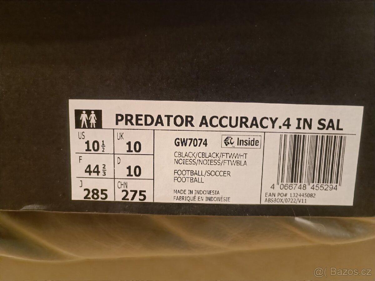 Adidas Predator Accuracy.4 IN Sal,GW 7074 - 2