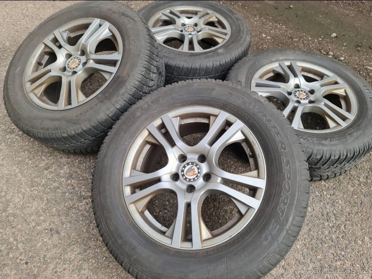 R17 zimní Alu kola disky mercedes ML R 5x112 - 2