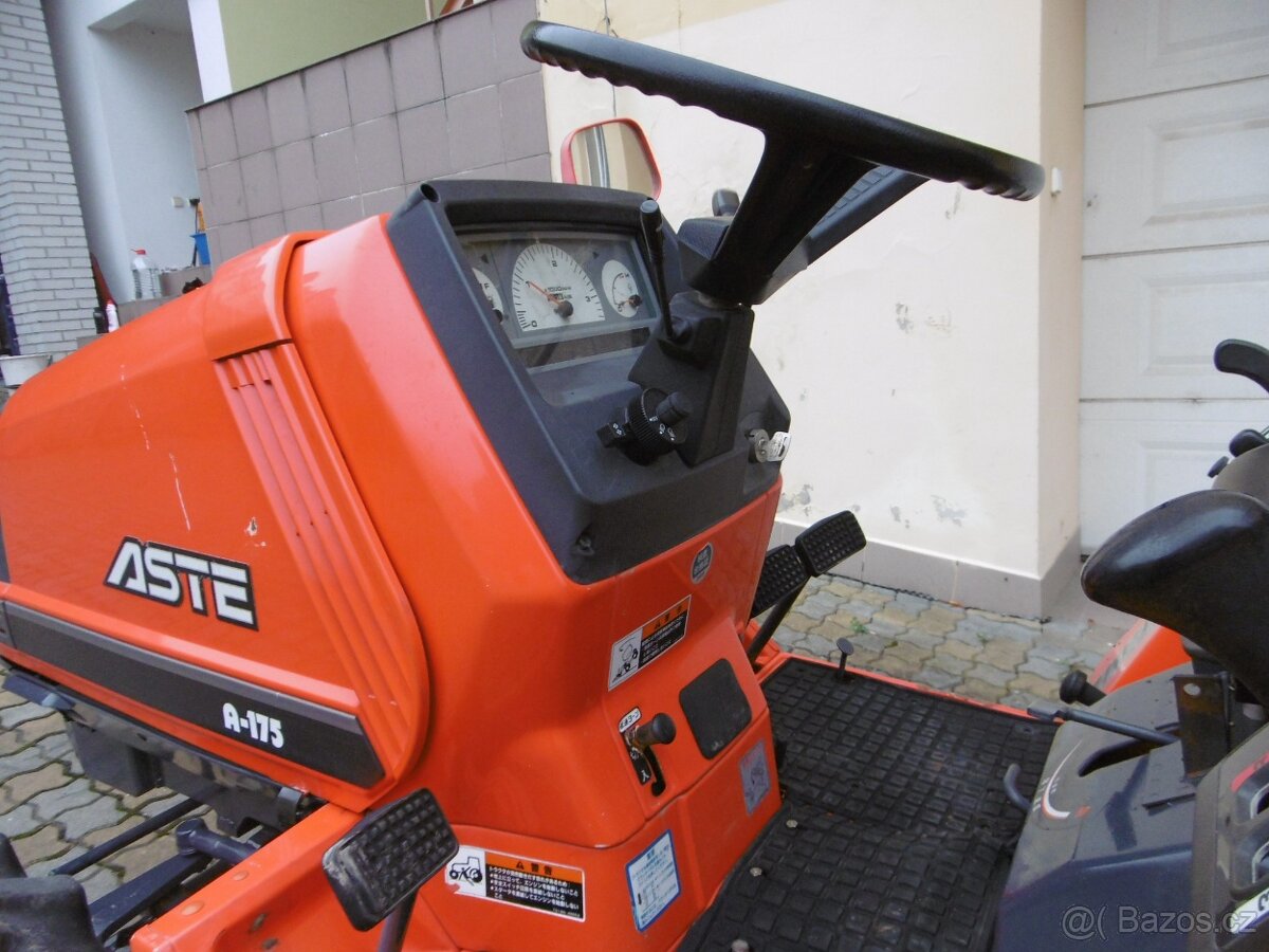 Malotraktor KUBOTA ASTE 175D s rotavátorem - 2