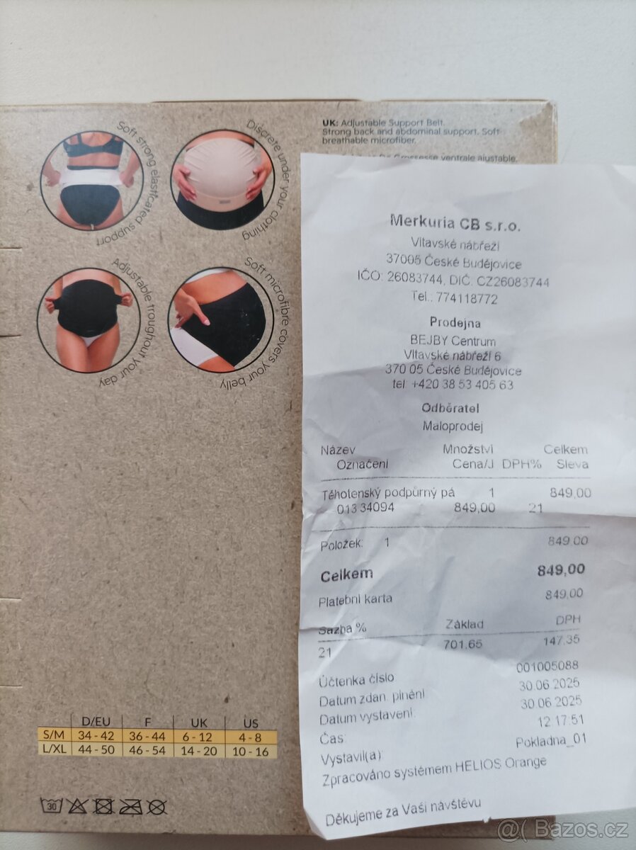 Těhotenský pás - 2