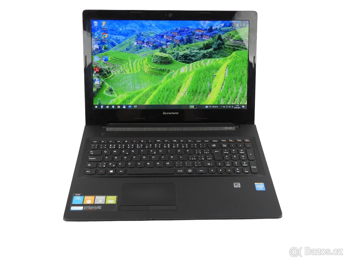 Lenovo Ideapad G50 15,6" 8gb ram, 250gb ssd, Win.10 - 2