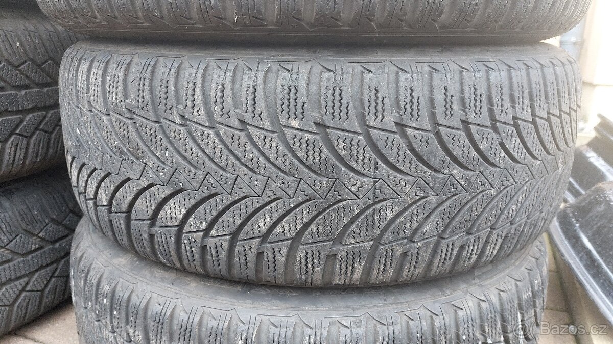 Kola zimní 16", 4ks, RENAULT aj, 5x114,3mm, pneu 205/55/16 - 2