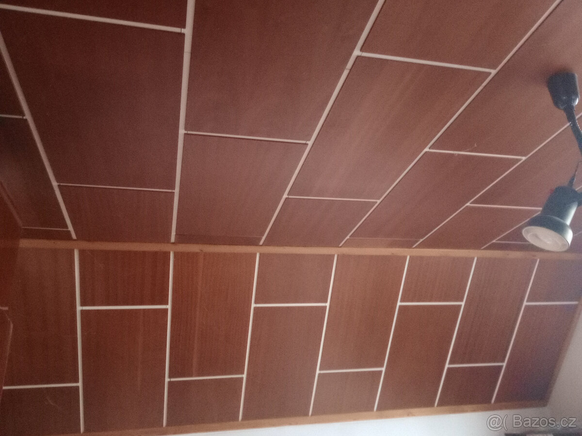 Stropní desky, dřevěné desky, dřevěné kazety,strop - LEVNĚ - 2