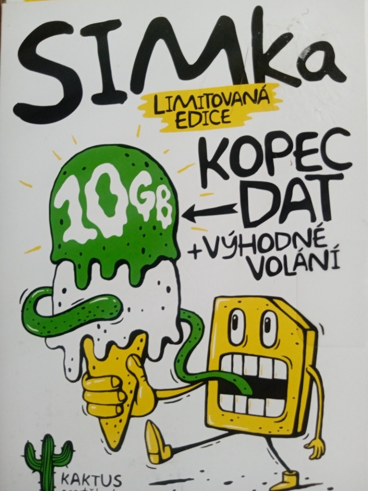 Limitovaná edice KAKTUS 10 GB za 125 Kč - 2