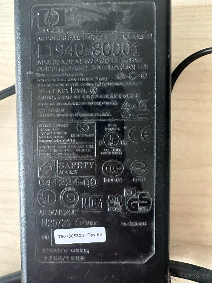 Originální napájecí adaptér HP 65W - 2