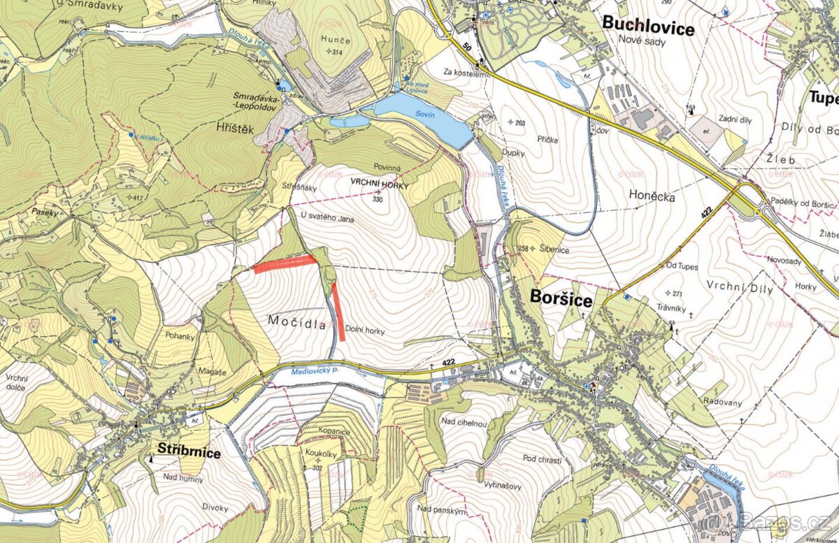 Zemědělská půda, prodej, Boršice, Uherské Hradiště - 2