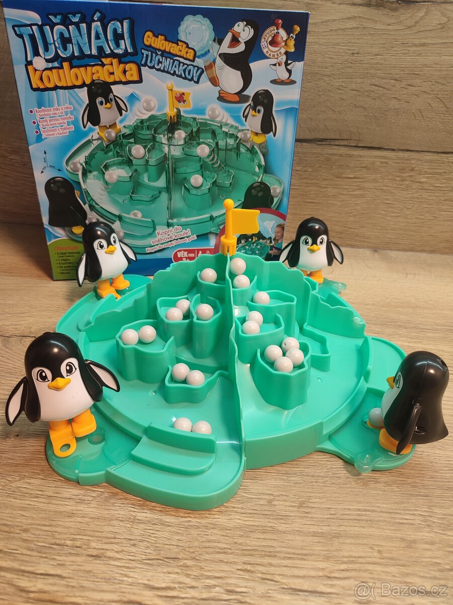 Hra Tučňáci koulovačka - 2
