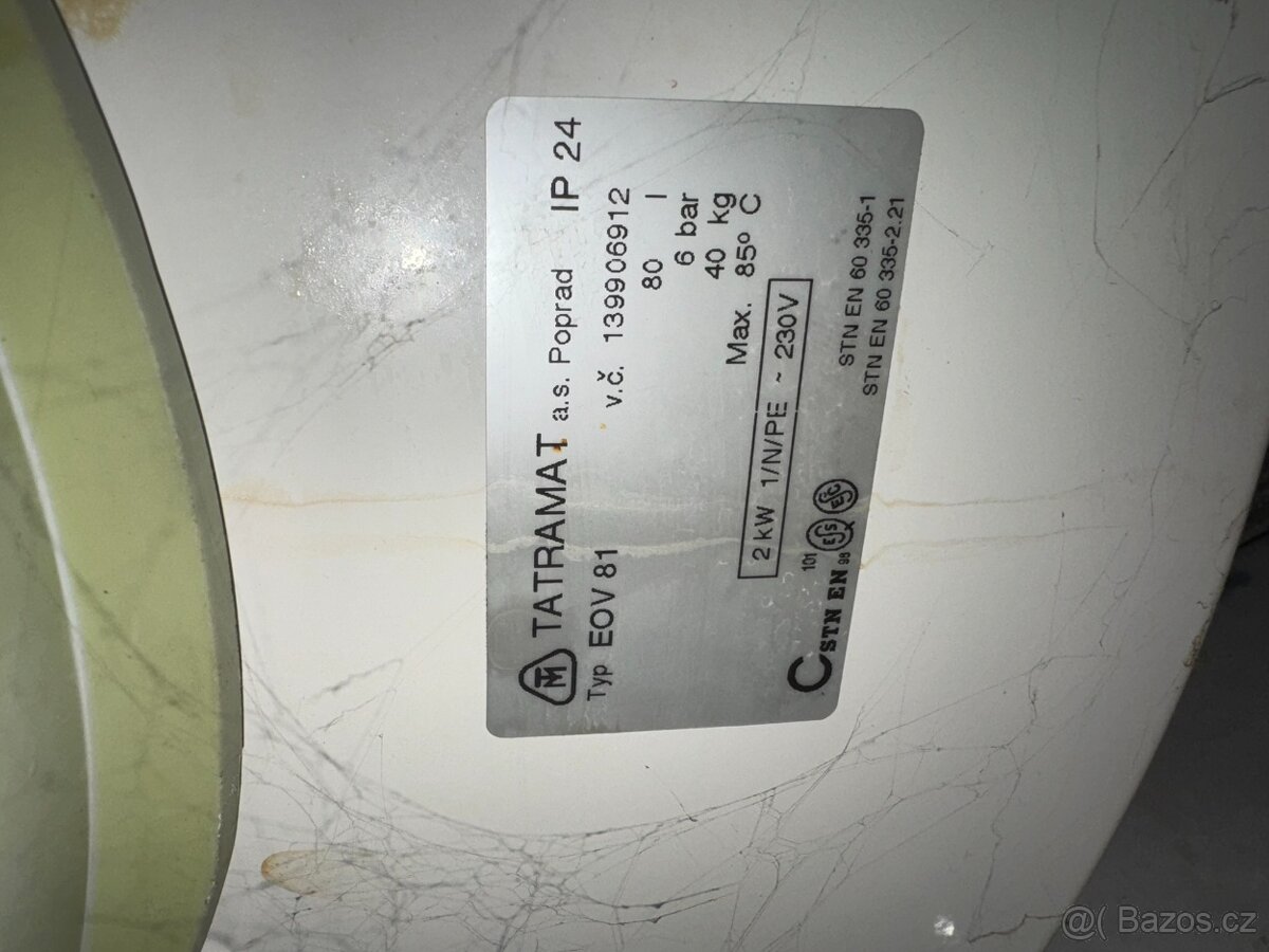 Elektrický bojler 80l - 2