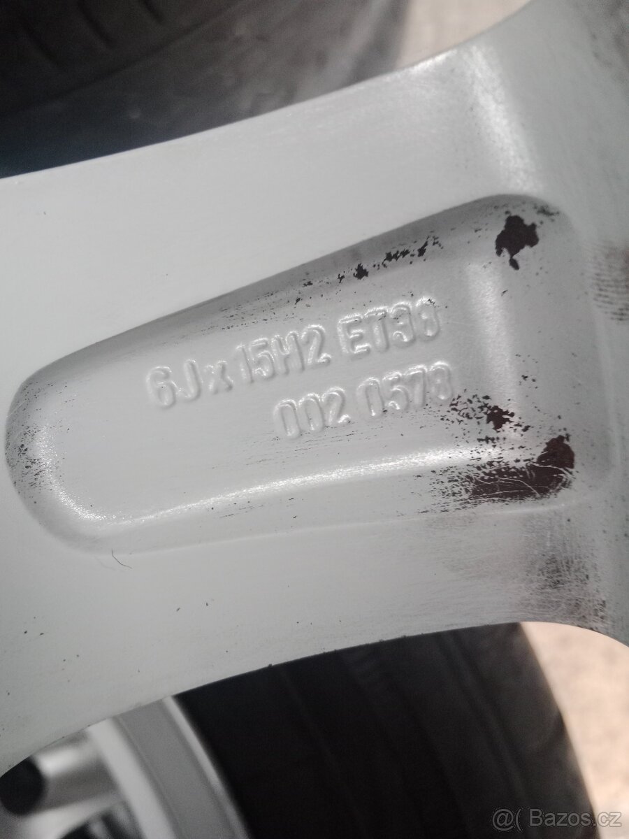 ALU kola 5x100 r15 196/65/15 - 2