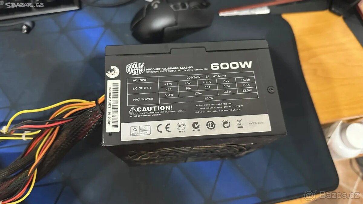 Zdroj Cooler Master RS-600 - 2