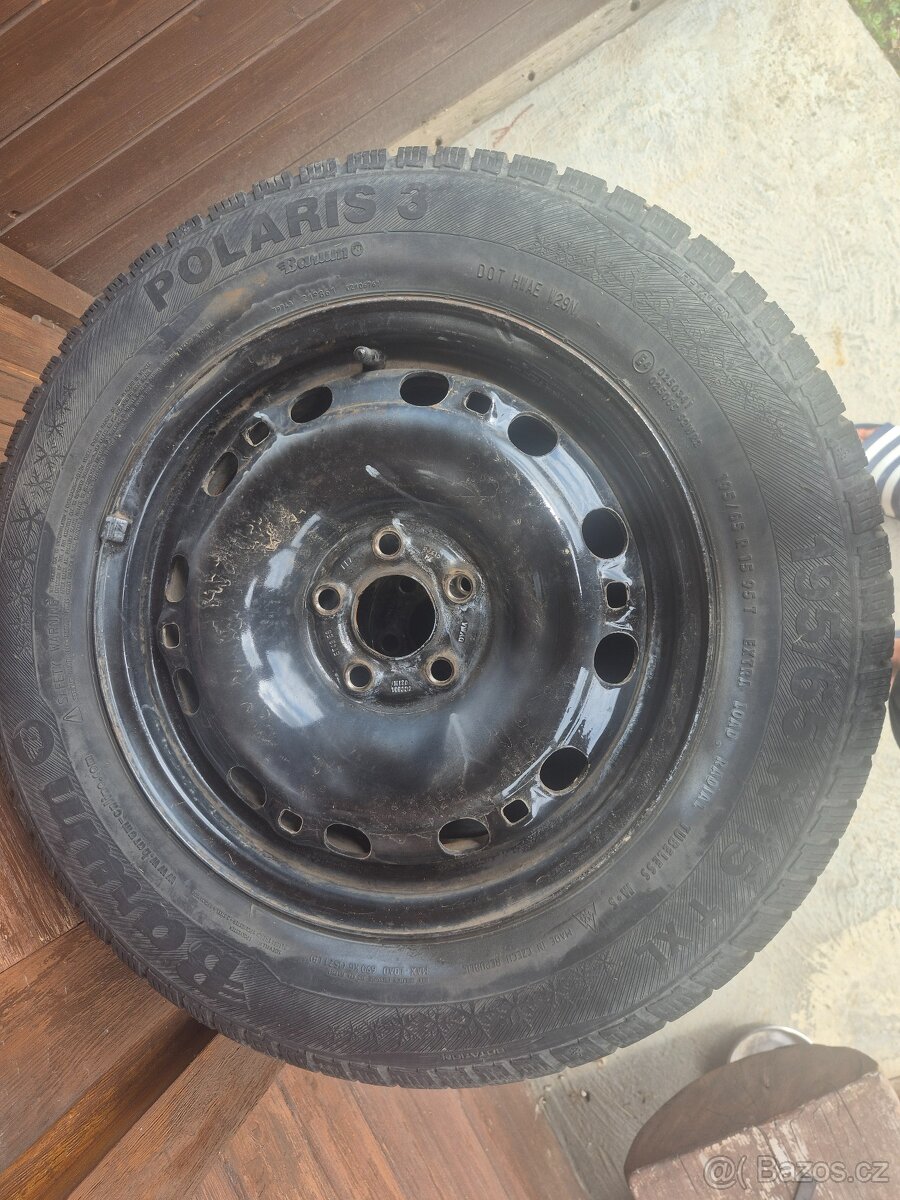 Zimní sada kol 5x100 195/65 R15 - 2