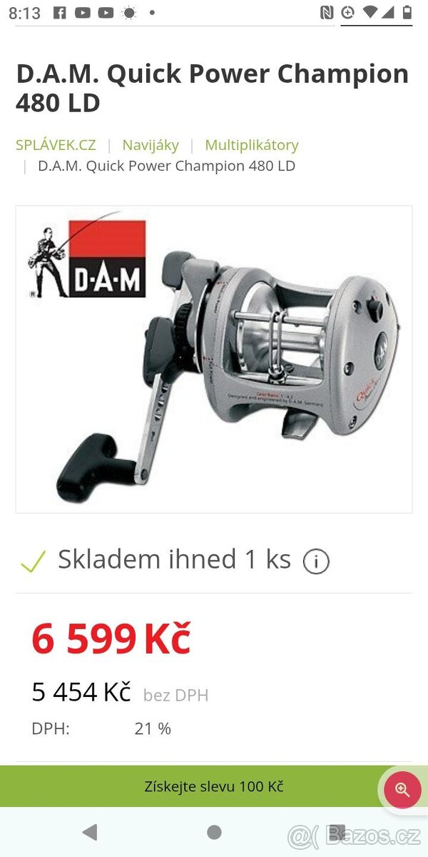 Multiplikátor DAM Quick Power Champion 480 LD - 2