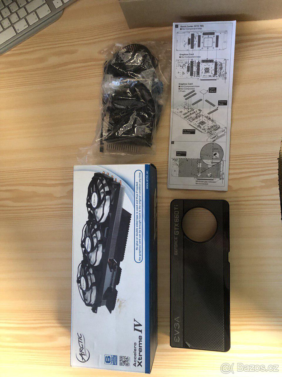 Grafická karta EVGA GTX660ti Pcie+ Arctic Accelero Xtreme IV - 2