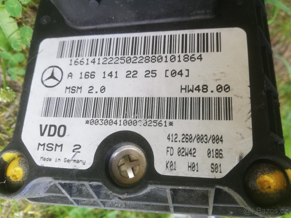 Nová škrtící klapka Mercedes A - 2