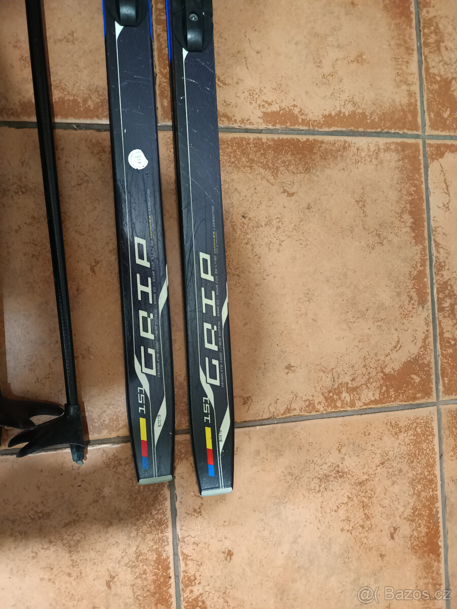 Dětské běžky Salomon Team Racing GR 151 cm + hůlky - 2